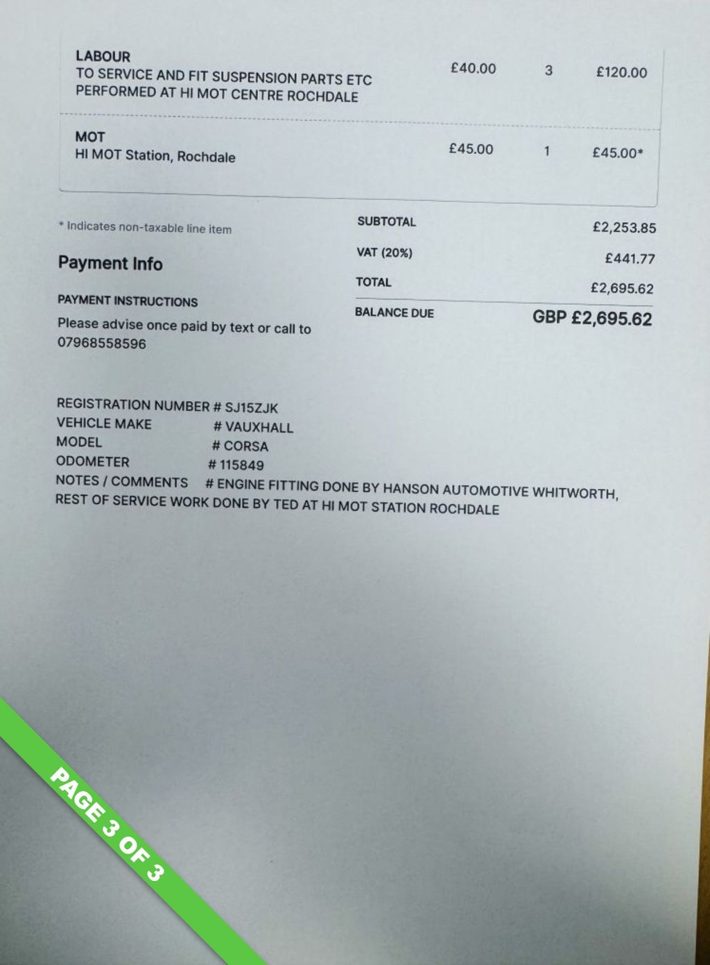 Used Vauxhall Corsa 2015 for sale - 76970040: Photo 14