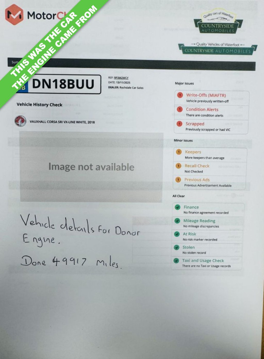 Used Vauxhall Corsa 2015 for sale - 76970040: Photo 15