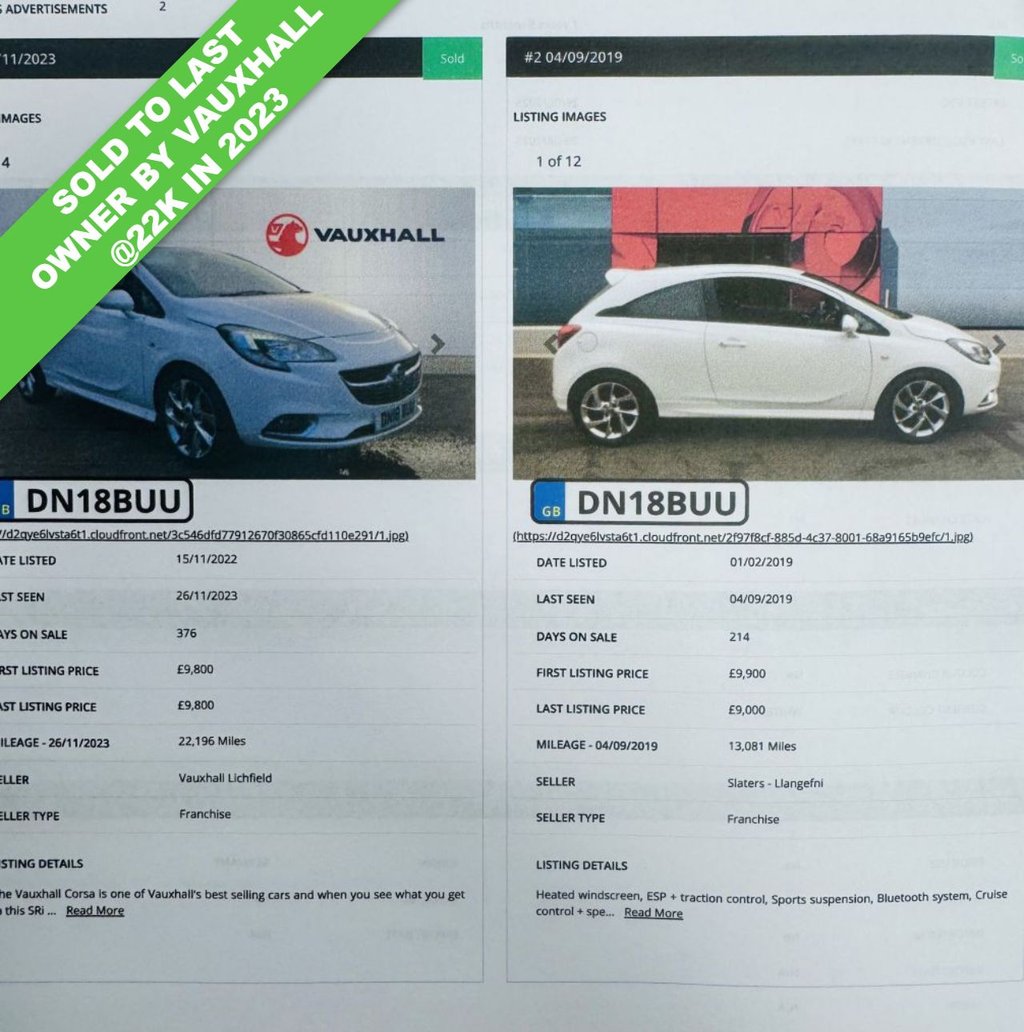 Used Vauxhall Corsa 2015 for sale - 76970040: Photo 17