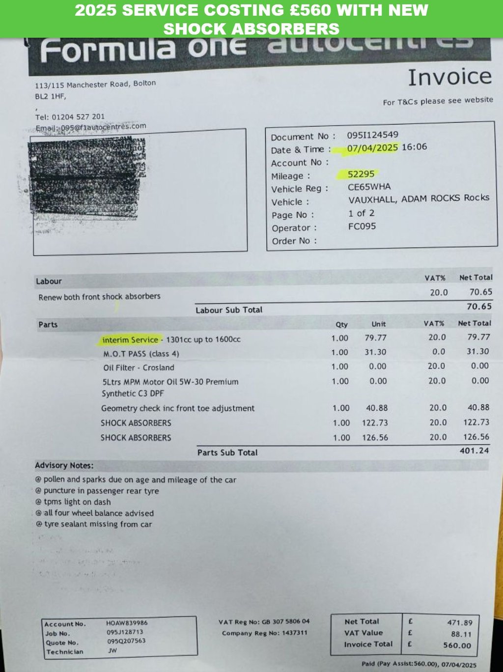 Used Vauxhall ADAM 2015 for sale - 76970047: Photo 27