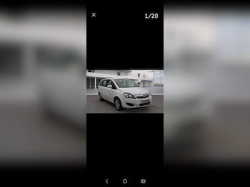 Used Vauxhall Zafira 2013 for sale - 76718760: Photo