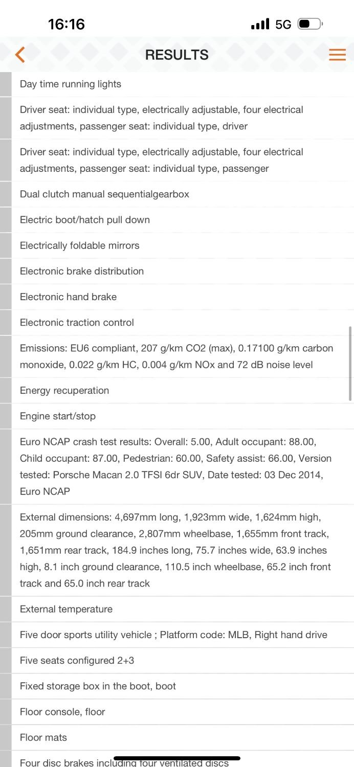 Used Porsche Macan 2016 for sale - 76147702: Photo 50