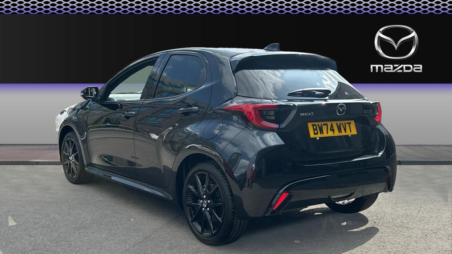 2025 Mazda Mazda2 HYBRID 1.5i Hybrid Homura Plus 5dr CVT Hybrid Hatchback Hatchb - Picture 2 of 24