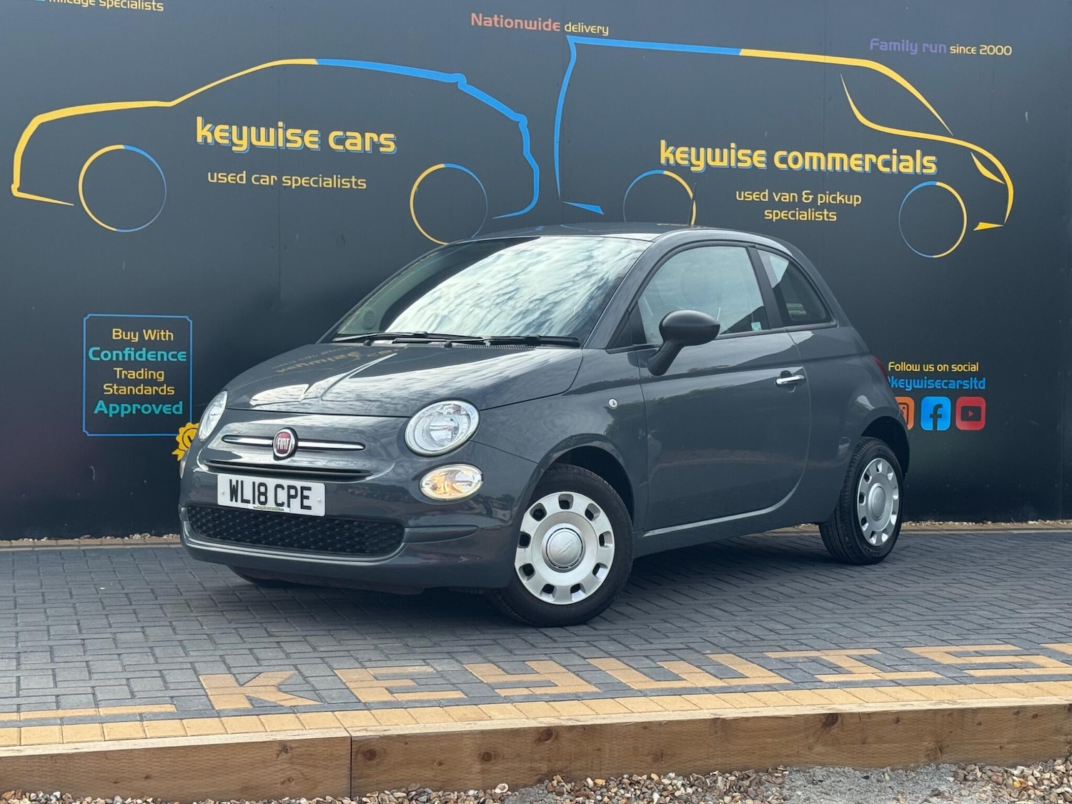 Used Fiat 500 2018 for sale - 76137228: Photo 1