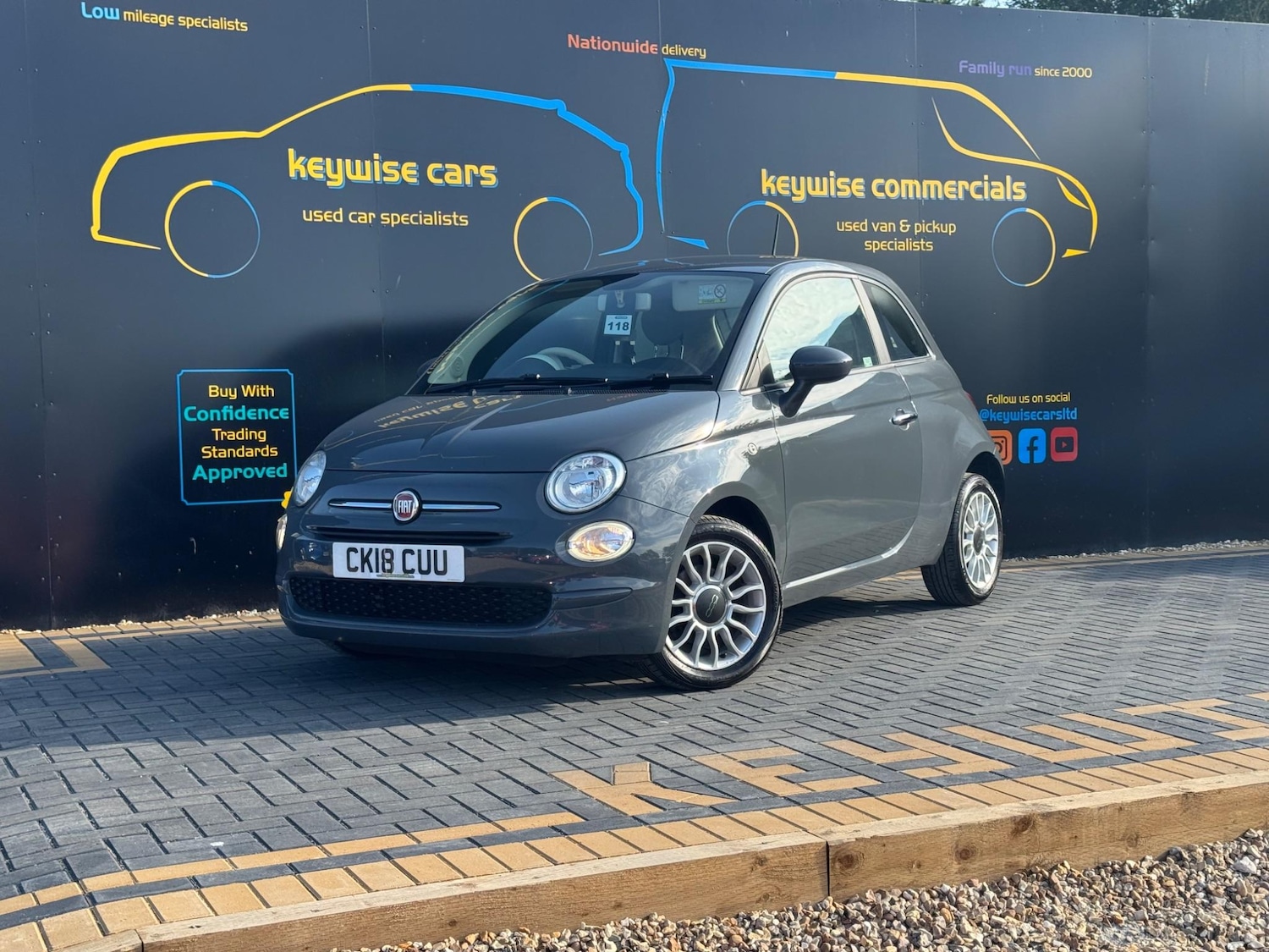 Used Fiat 500 2018 for sale - 76190041: Photo 1