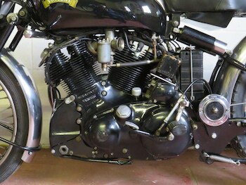 Used VINCENT SERIES C BLACK SHADOW 1953 for sale - bike-77840072: Photo