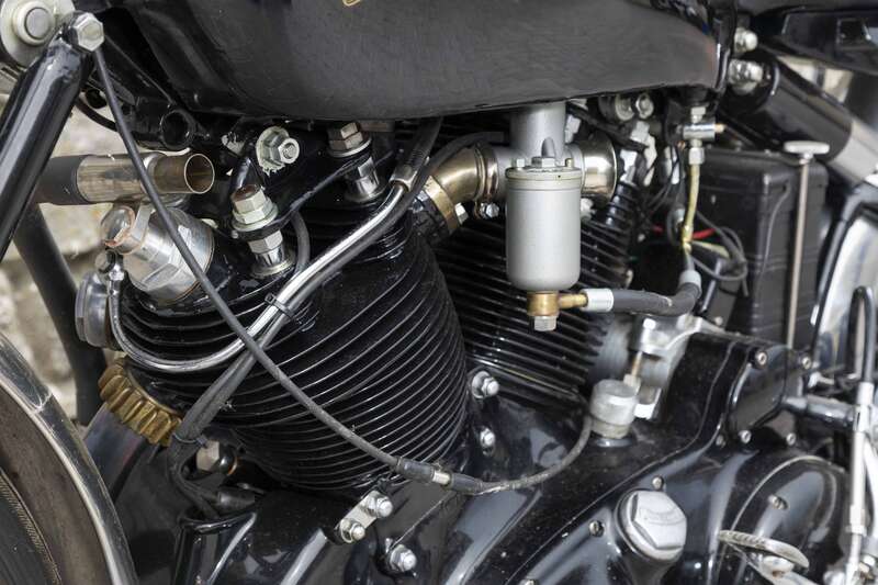 Used VINCENT BLACK SHADOW SERIES C BLACK SHADOW 1951 for sale - 78936019: Photo 20