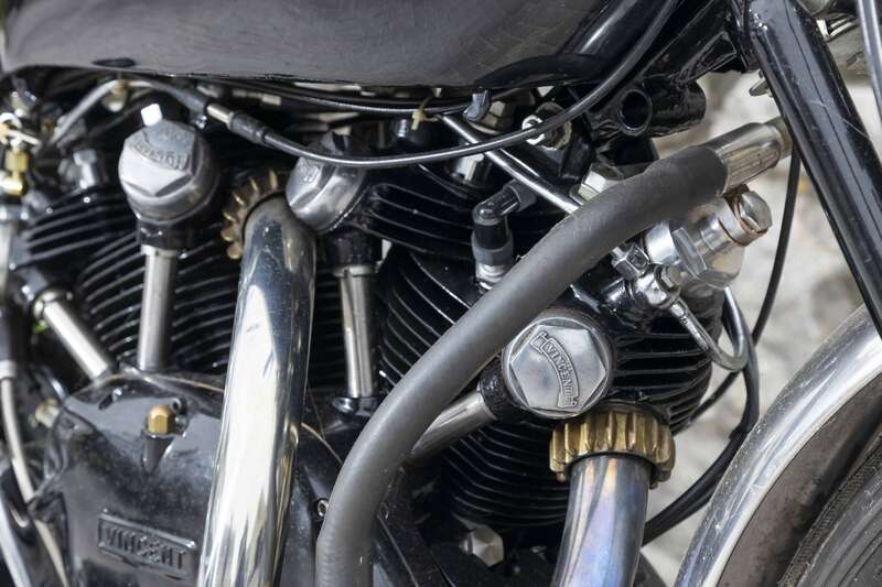 Used VINCENT BLACK SHADOW SERIES C BLACK SHADOW 1951 for sale - 78936019: Photo 21