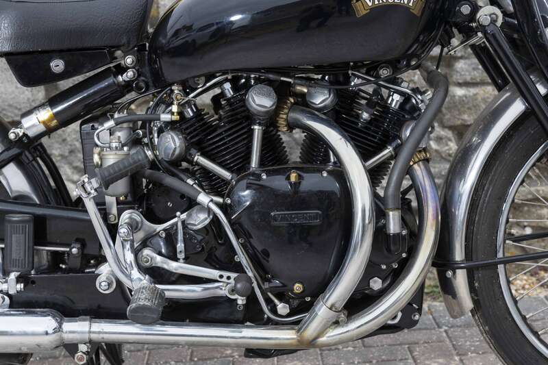 Used VINCENT BLACK SHADOW SERIES C BLACK SHADOW 1951 for sale - 78936019: Photo 4