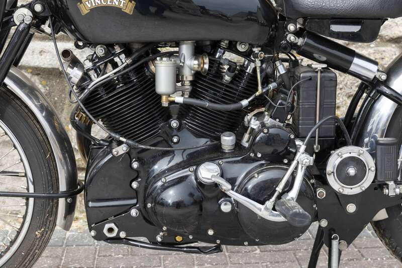 Used VINCENT BLACK SHADOW SERIES C BLACK SHADOW 1951 for sale - 78936019: Photo 5
