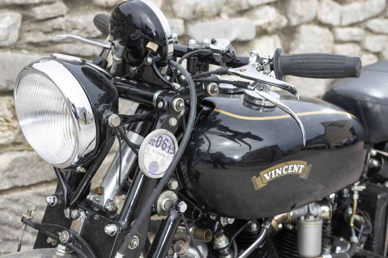 Used VINCENT BLACK SHADOW SERIES C BLACK SHADOW 1951 for sale - 78936019: Photo 7