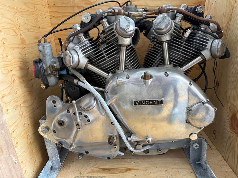 Used VINCENT SERIES C BLACK SHADOW 1949 for sale - 78293047: Photo 2