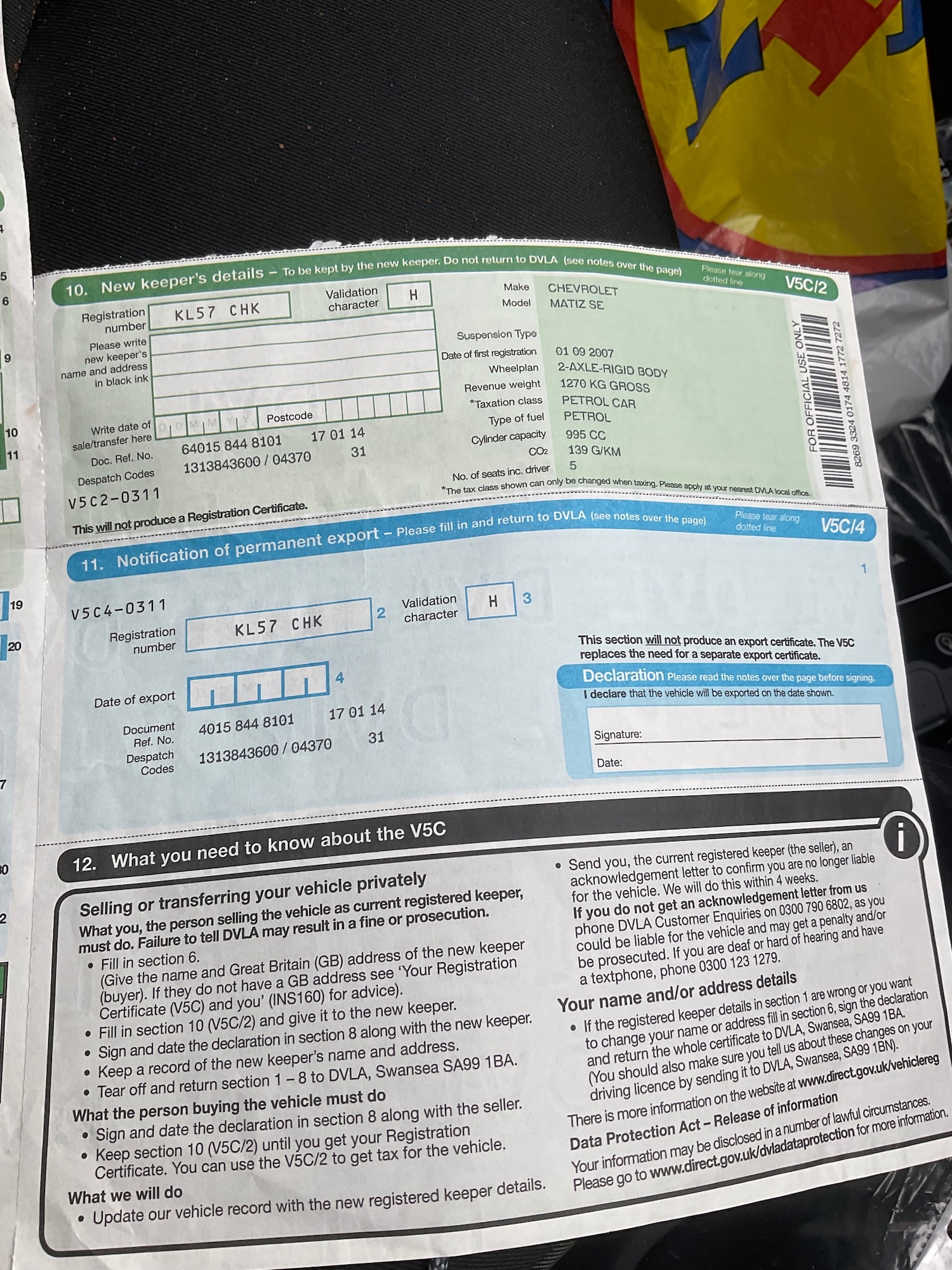 Used Chevrolet Matiz 2007 for sale - 77791203: Photo 34