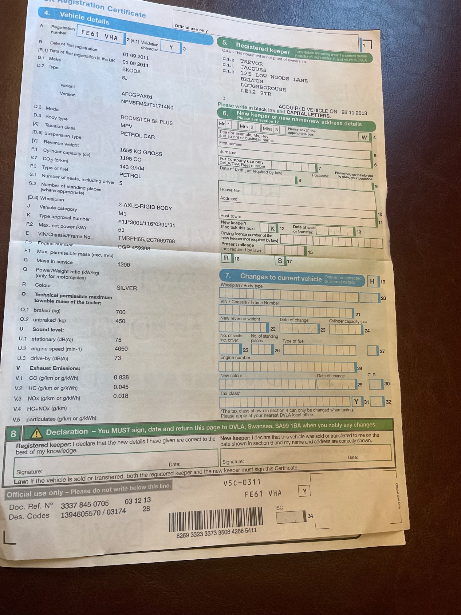 Used Skoda Roomster 2011 for sale - 77731081: Photo 30