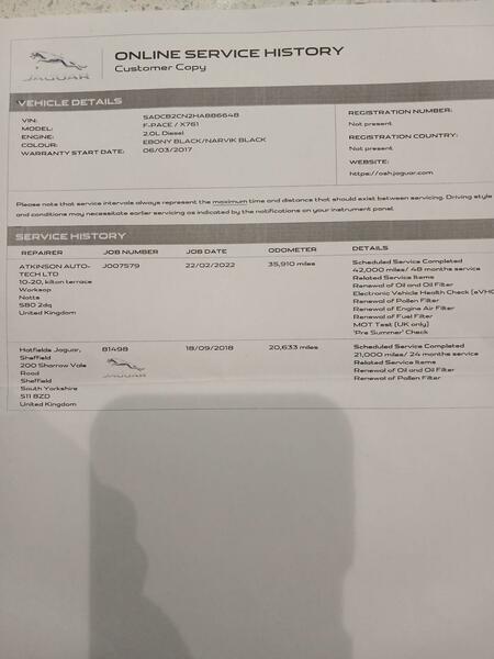 Used Jaguar F-Pace for sale - 78215091: Photo 11