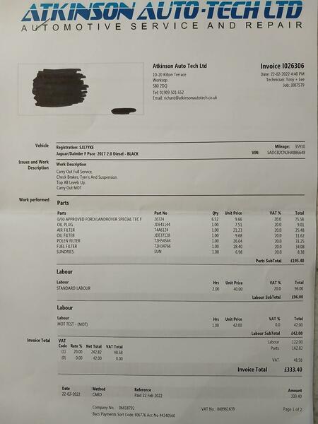 Used Jaguar F-Pace for sale - 78215091: Photo 12