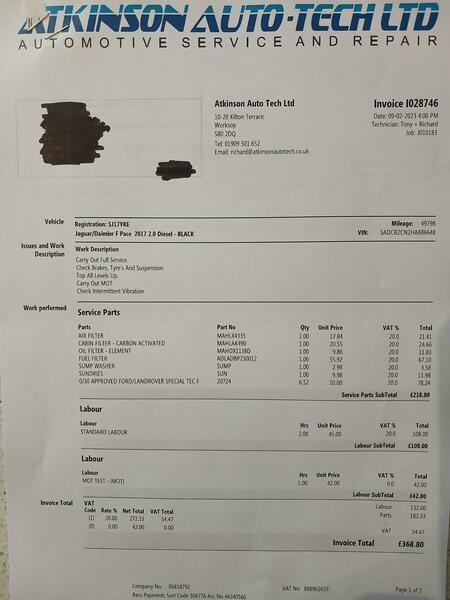 Used Jaguar F-Pace for sale - 78215091: Photo 13