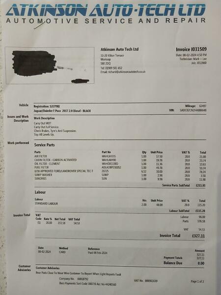 Used Jaguar F-Pace for sale - 78215091: Photo 15