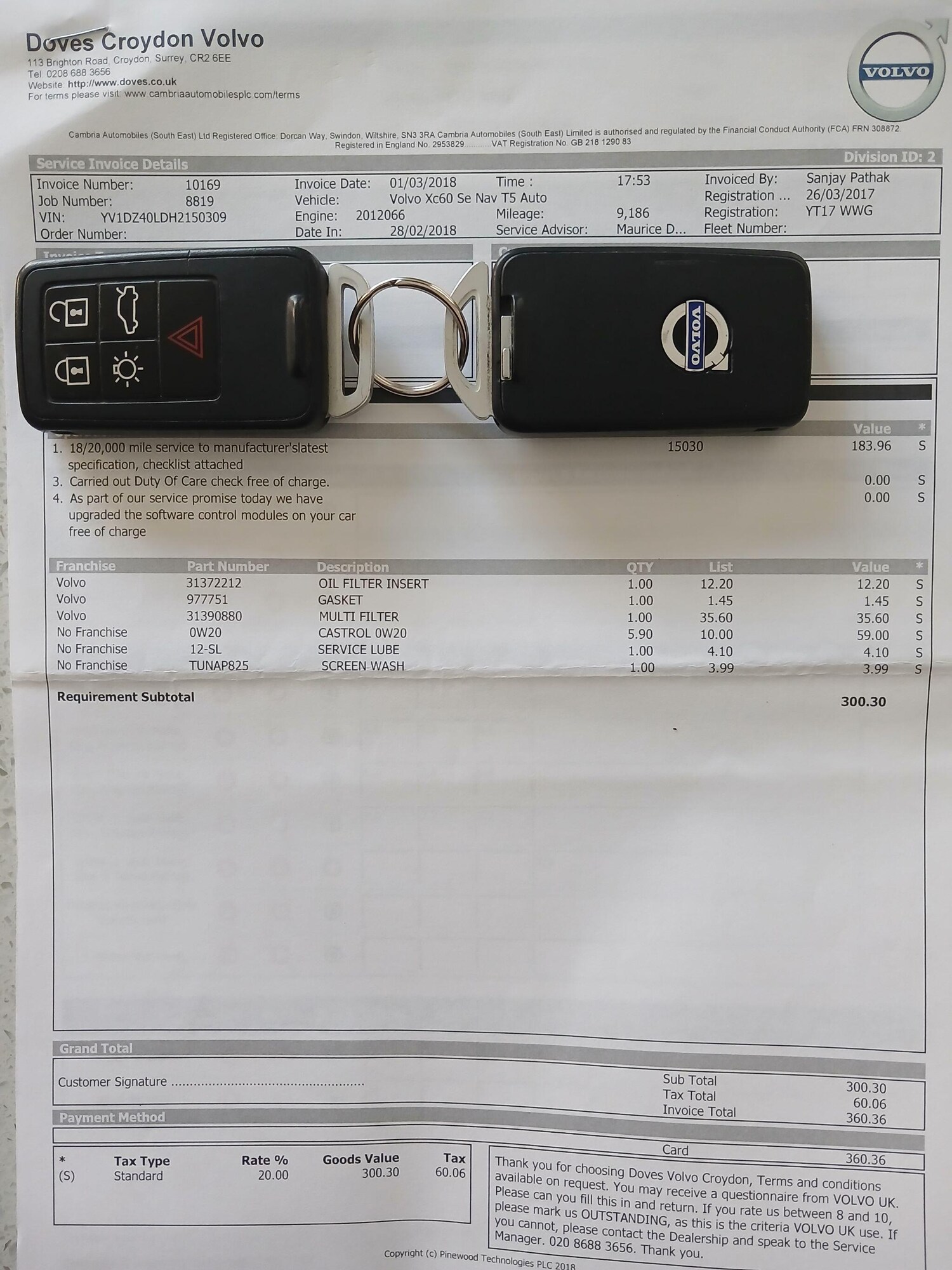 Used Volvo XC60 2017 for sale - 78057568: Photo 23