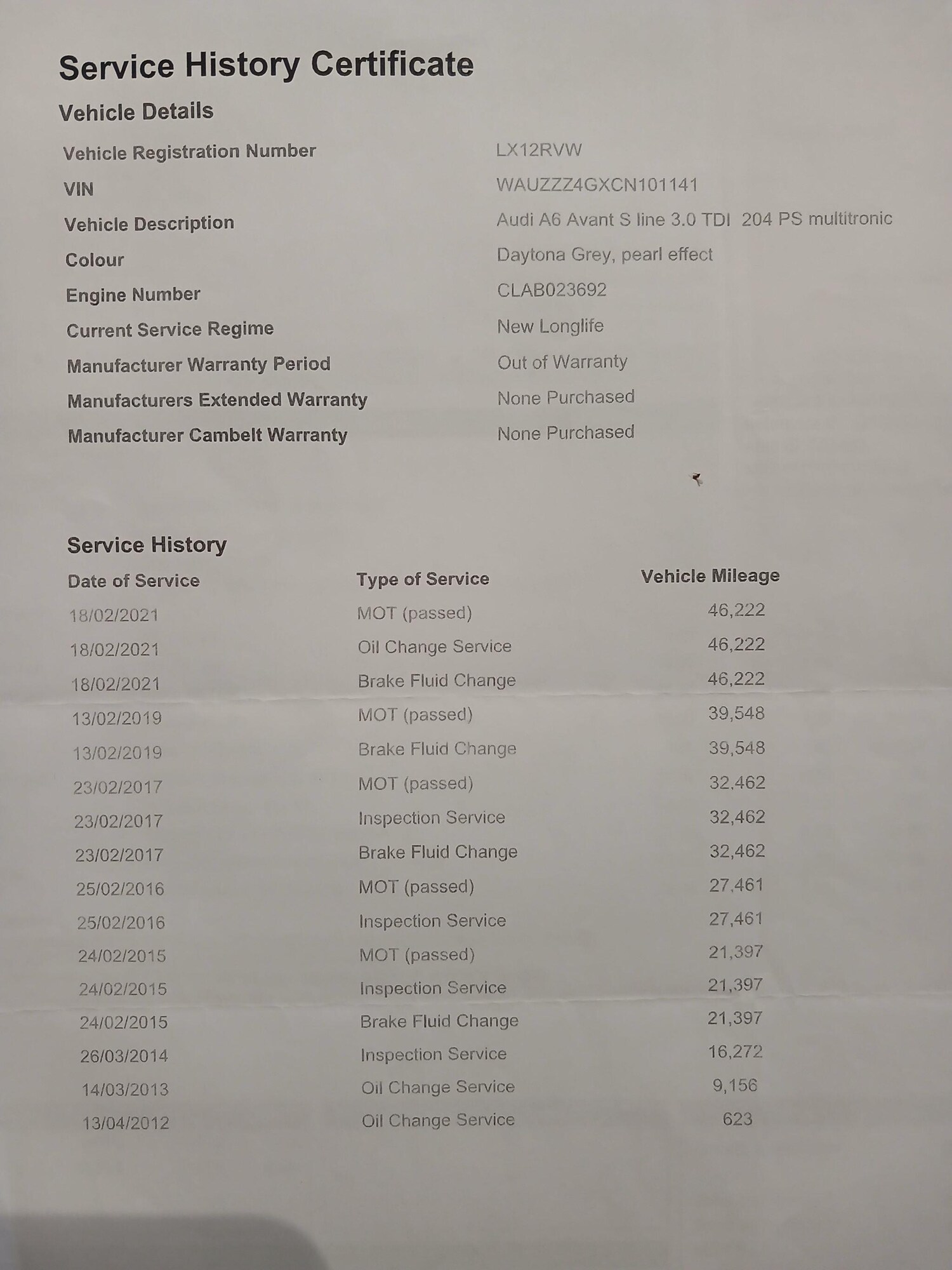 Used Audi A6 Avant 2012 for sale - 77549705: Photo 11