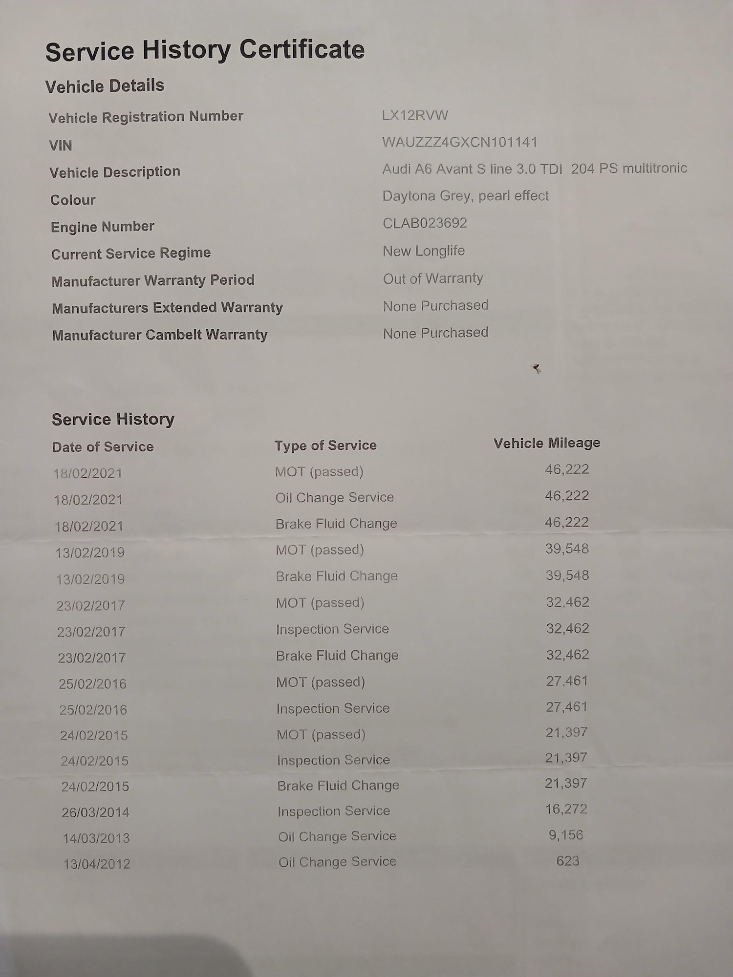 Used Audi A6 2012 for sale - 77549705: Photo 3