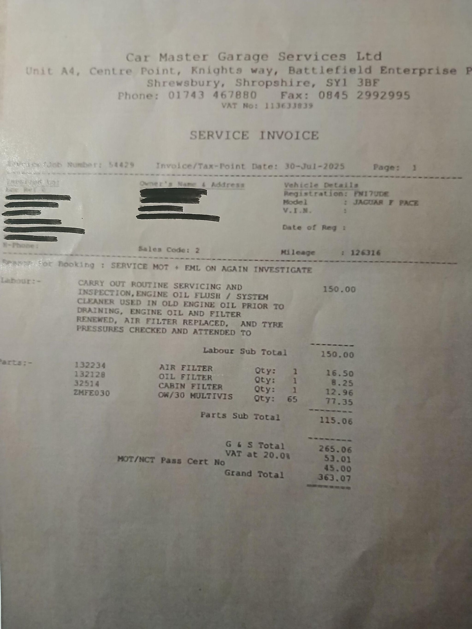 Used Jaguar F-Pace for sale - 77175150: Photo 5