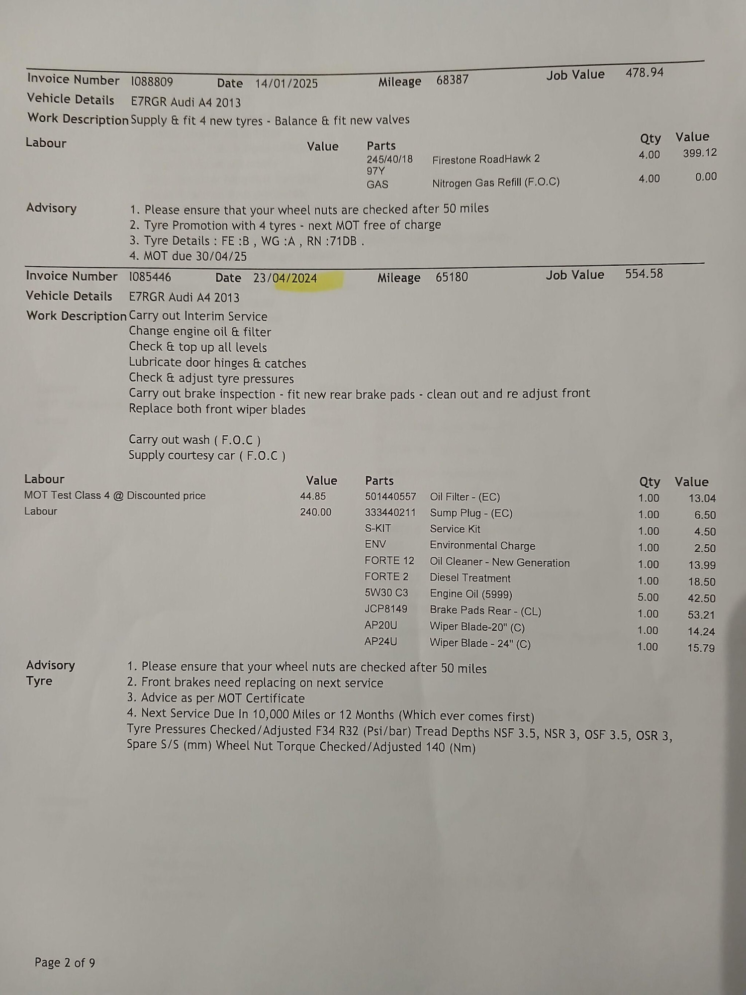 Used Audi A4 2013 for sale - 77279150: Photo 13