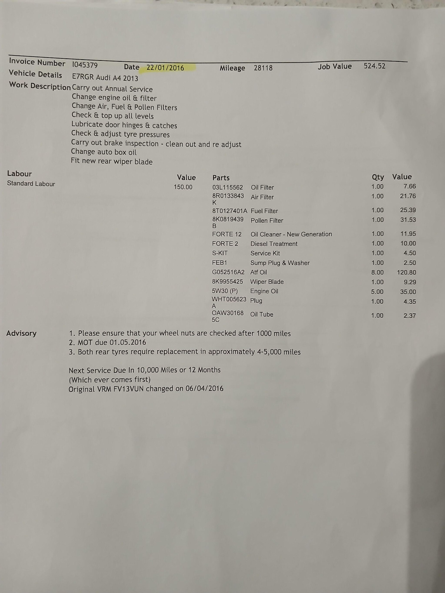 Used Audi A4 Avant 2013 for sale - 77279150: Photo 15