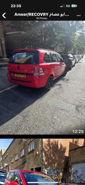 Used Vauxhall Zafira 2013 for sale - 76668309: Photo 1