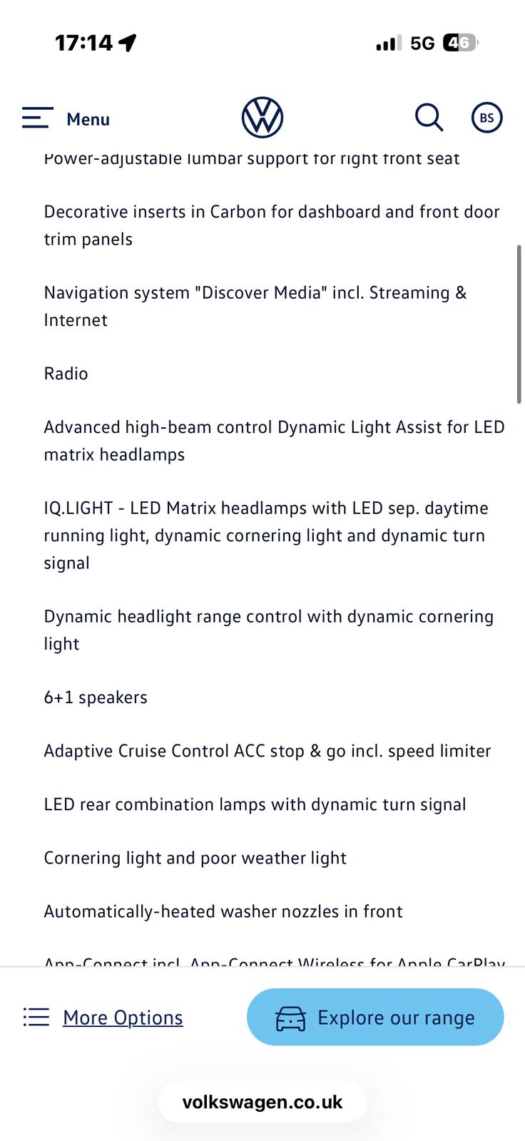 Used Volkswagen Golf 2023 for sale - 77673971: Photo 84