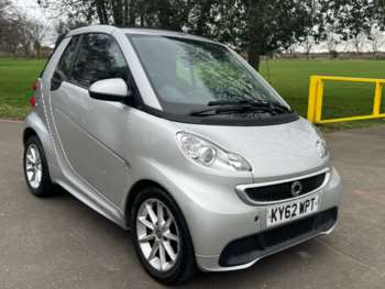 2012 (62) - smart fortwo cabrio Passion mhd 2dr Softouch Auto [2010]
