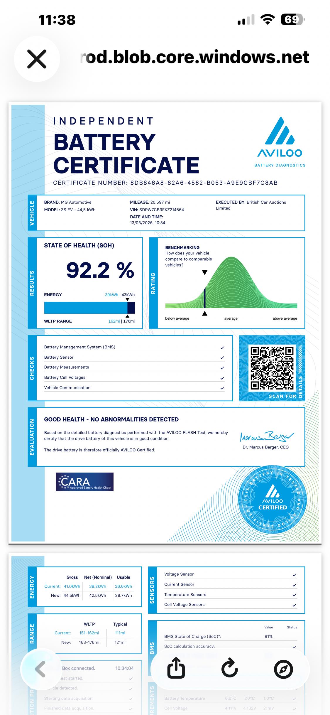 Used MG MG ZS 2020 for sale - 78043198: Photo 8