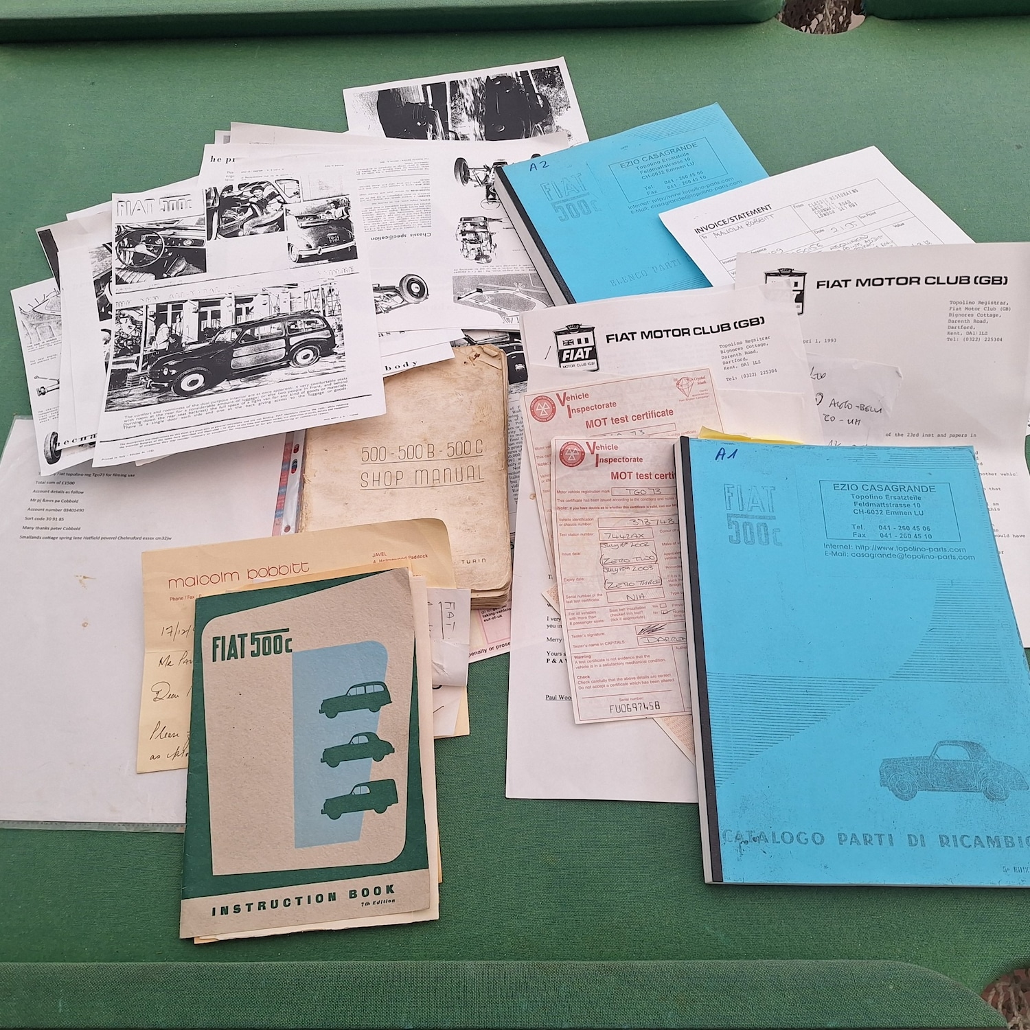 Used Fiat 500 Topolino 1955 for sale - 77708385: Photo 12