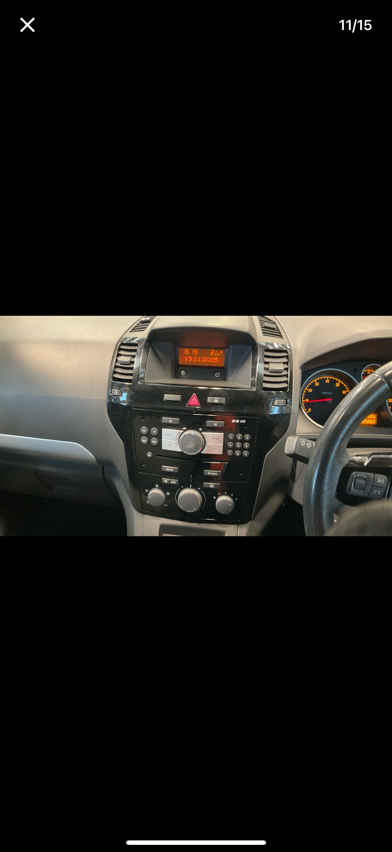 Used Vauxhall Zafira 2012 for sale - 76652909: Photo 5