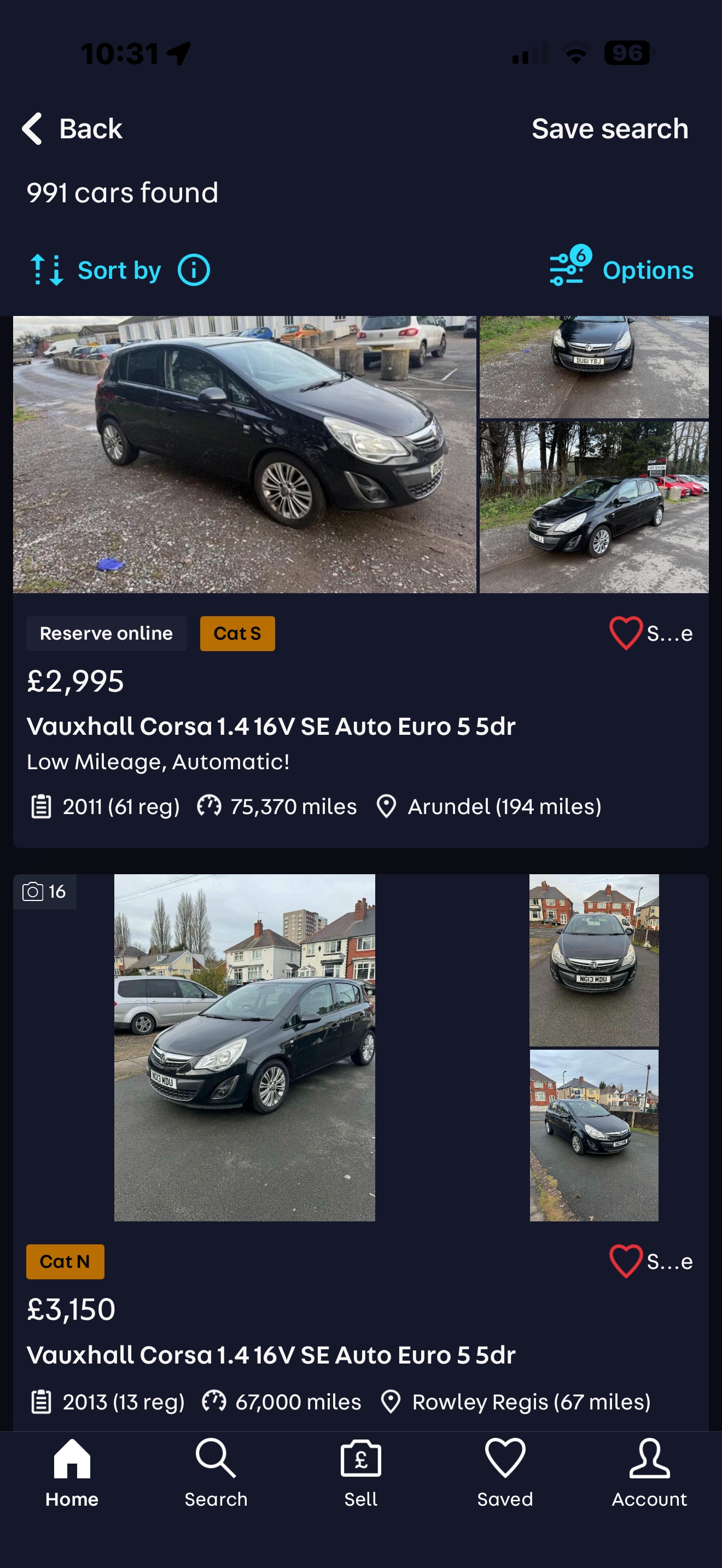 Used Vauxhall Corsa 2011 for sale - 77349923: Photo 11