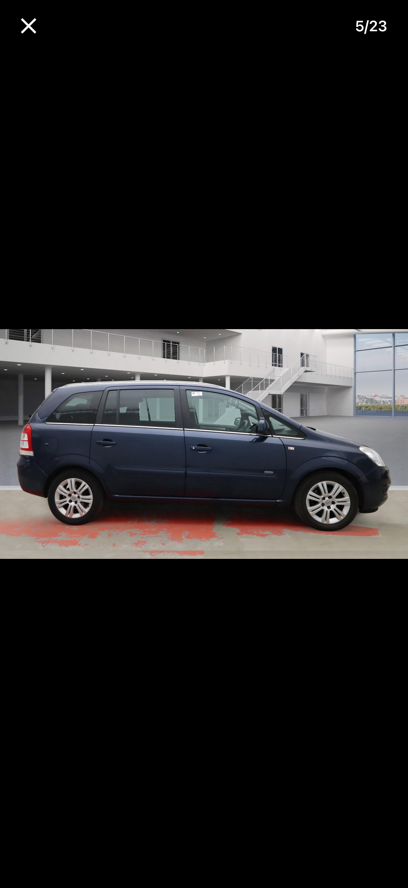 Used Vauxhall Zafira 2012 for sale - 77694716: Photo 4