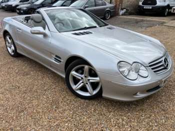 2003 - 2003 Mercedes SL500. R230 Petrol V8 Convertible Sports Car. 2 Owners. 2-Door