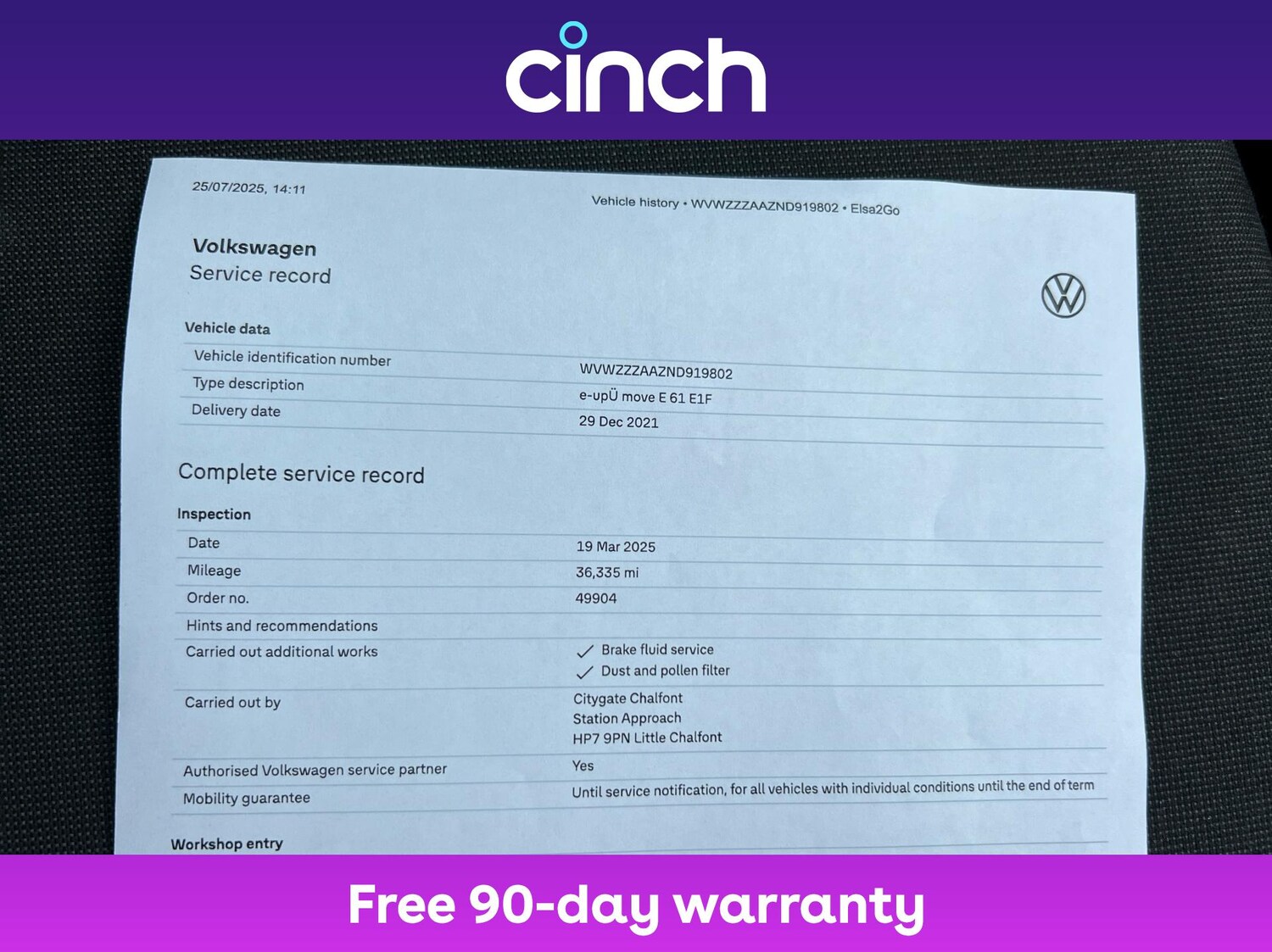 Used Volkswagen up! 2021 for sale - 76961959: Photo 29