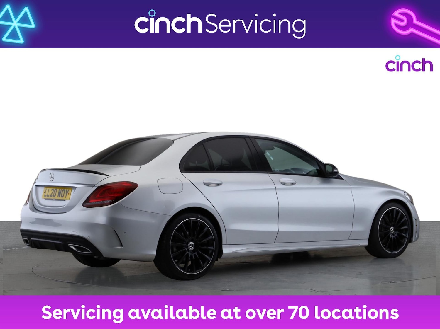 Used Mercedes-Benz C Class 2020 for sale - 76376763: Photo 3