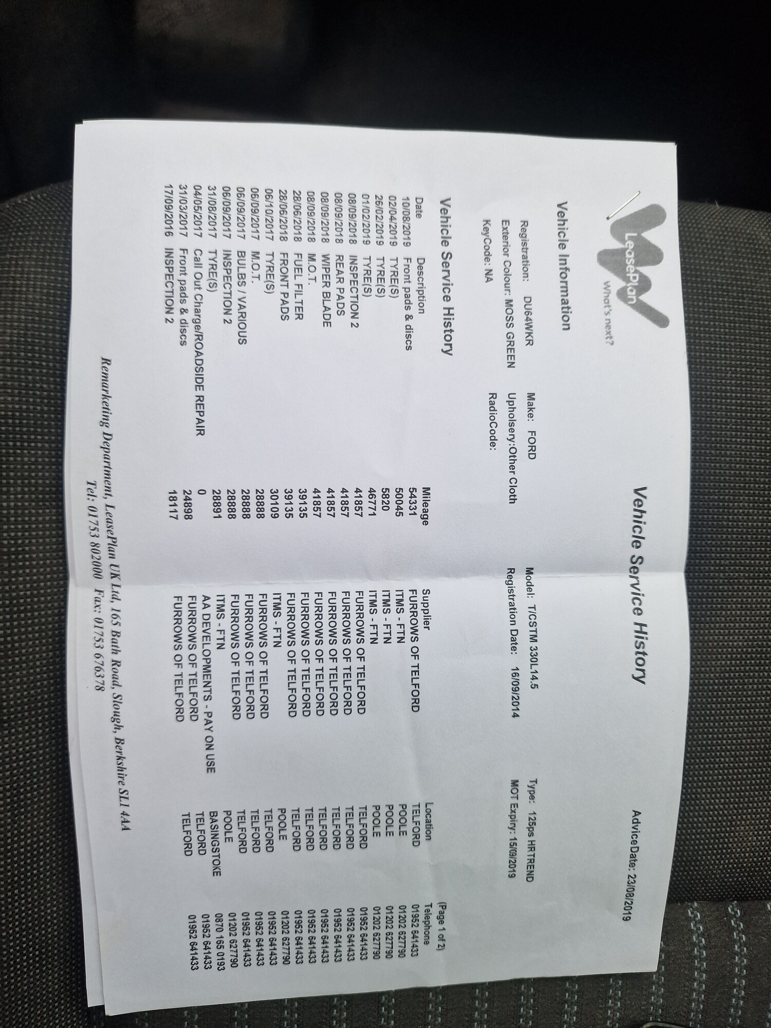 Used Ford Transit Custom 2014 for sale - 77846410: Photo 14