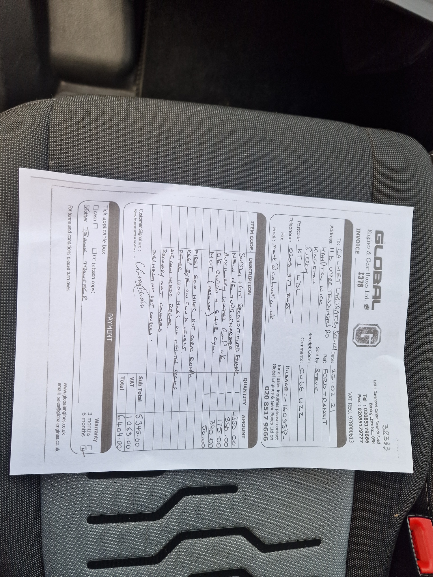 Used Ford Transit Custom 2017 for sale - 77872337: Photo 9