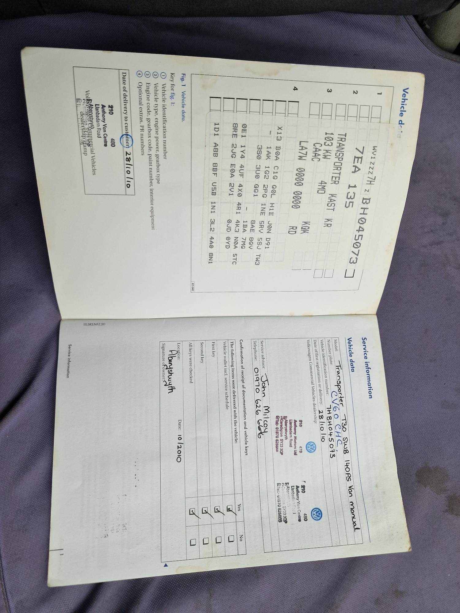 Used Volkswagen Transporter 2010 for sale - 77529474: Photo 10