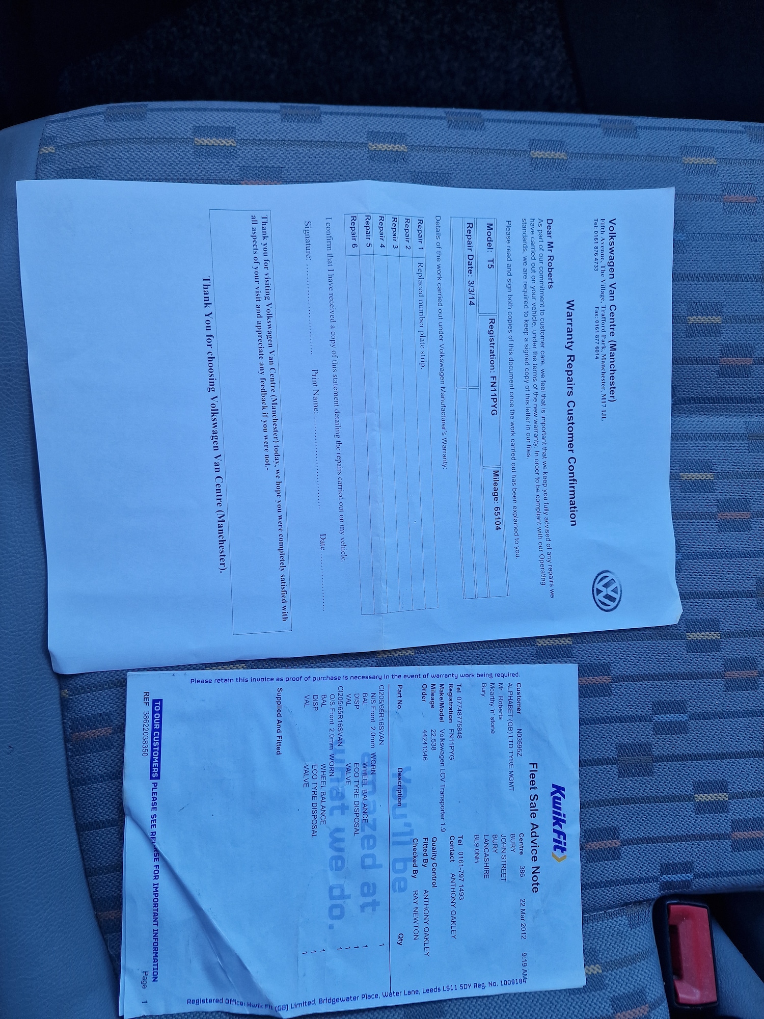 Used Volkswagen Transporter 2011 for sale - 77845438: Photo 12