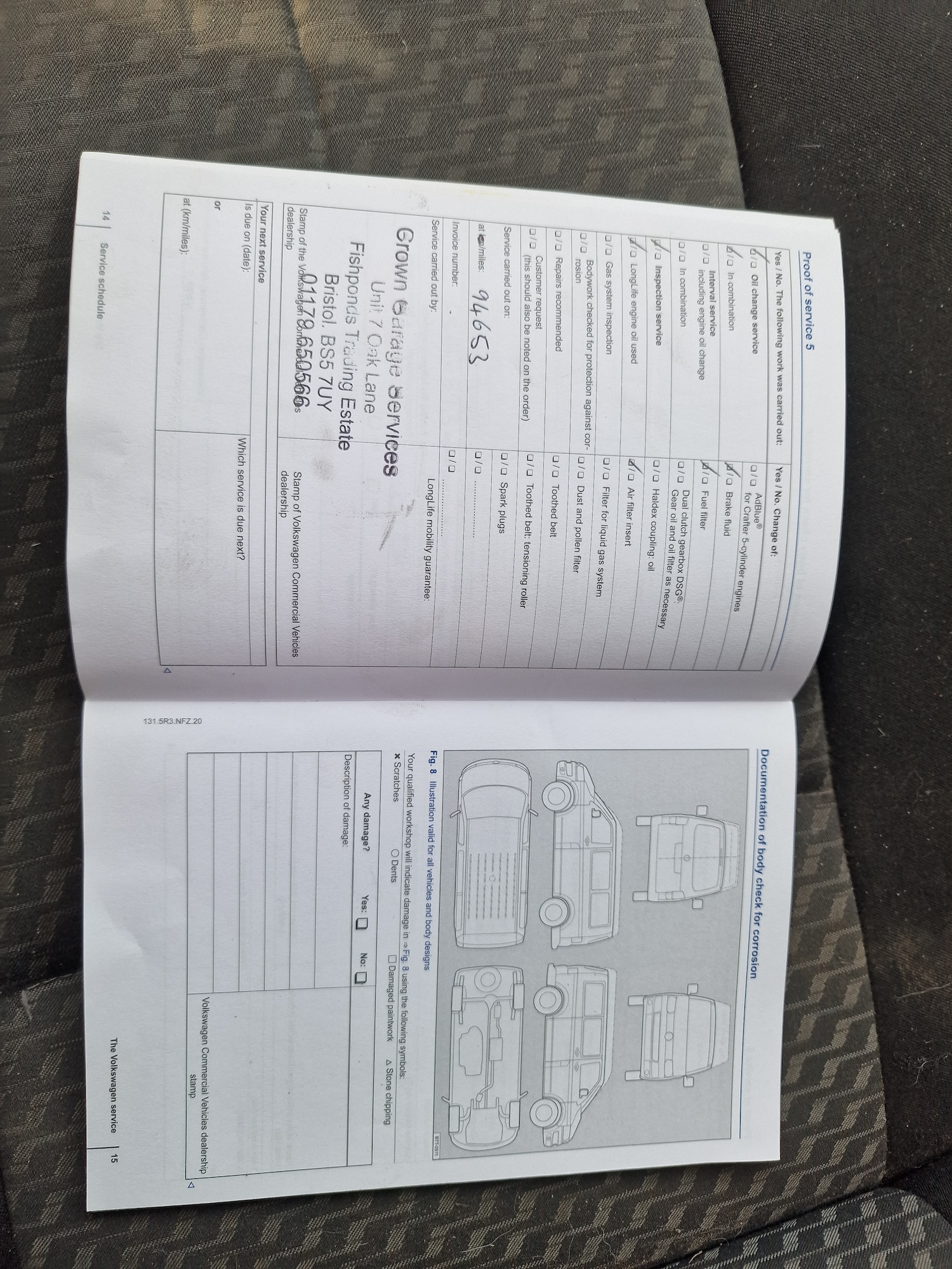 Used Volkswagen Crafter 2013 for sale - 77846408: Photo 9