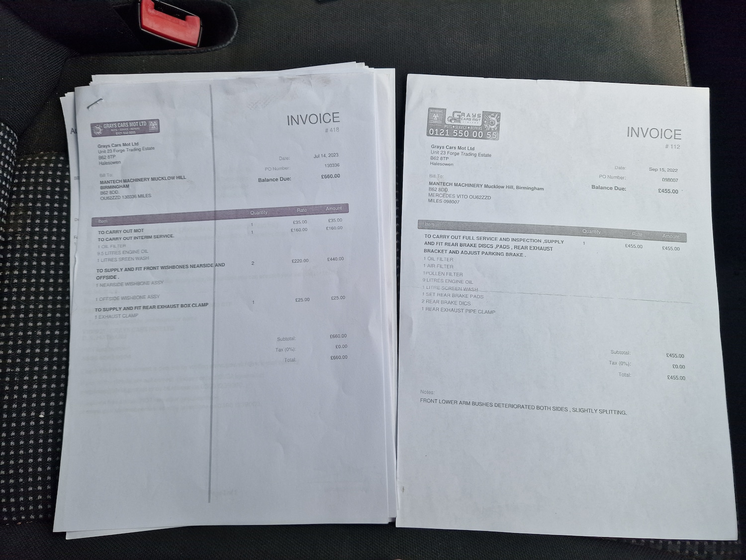 Used Mercedes-Benz Vito 2012 for sale - 77878779: Photo 15