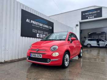 Fiat, 500 2017 (66) 1.2 Lounge Euro 6 (s/s) 3dr
