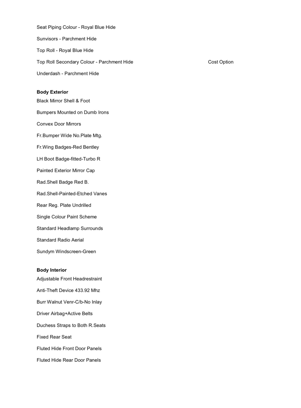 Used Bentley Turbo R 1997 for sale - 76547962: Photo 28