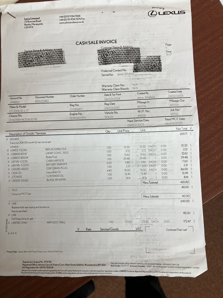 Used Lexus CT 2012 for sale - 77508427: Photo 24