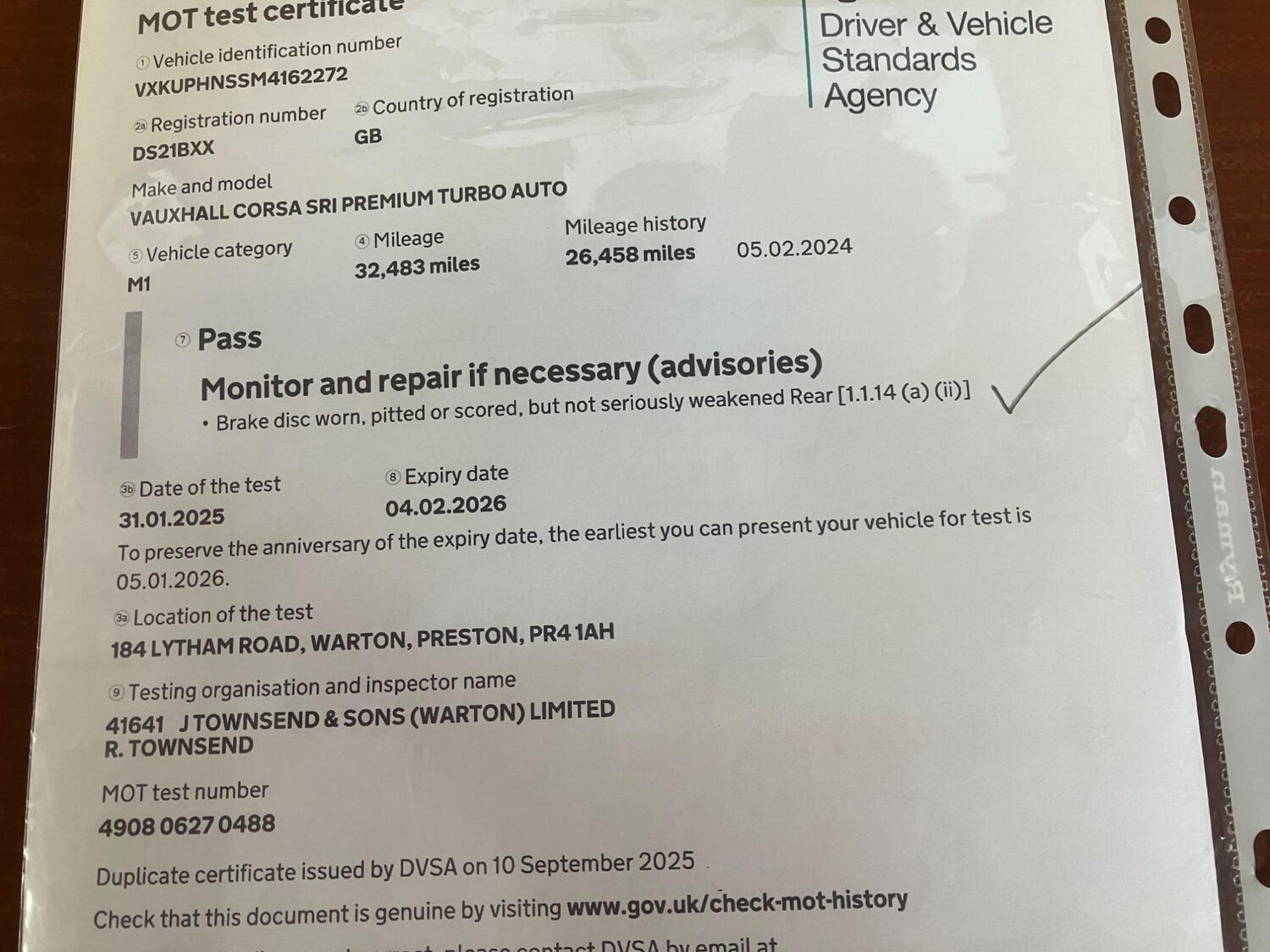 Used Vauxhall Corsa 2021 for sale - 77508385: Photo 33