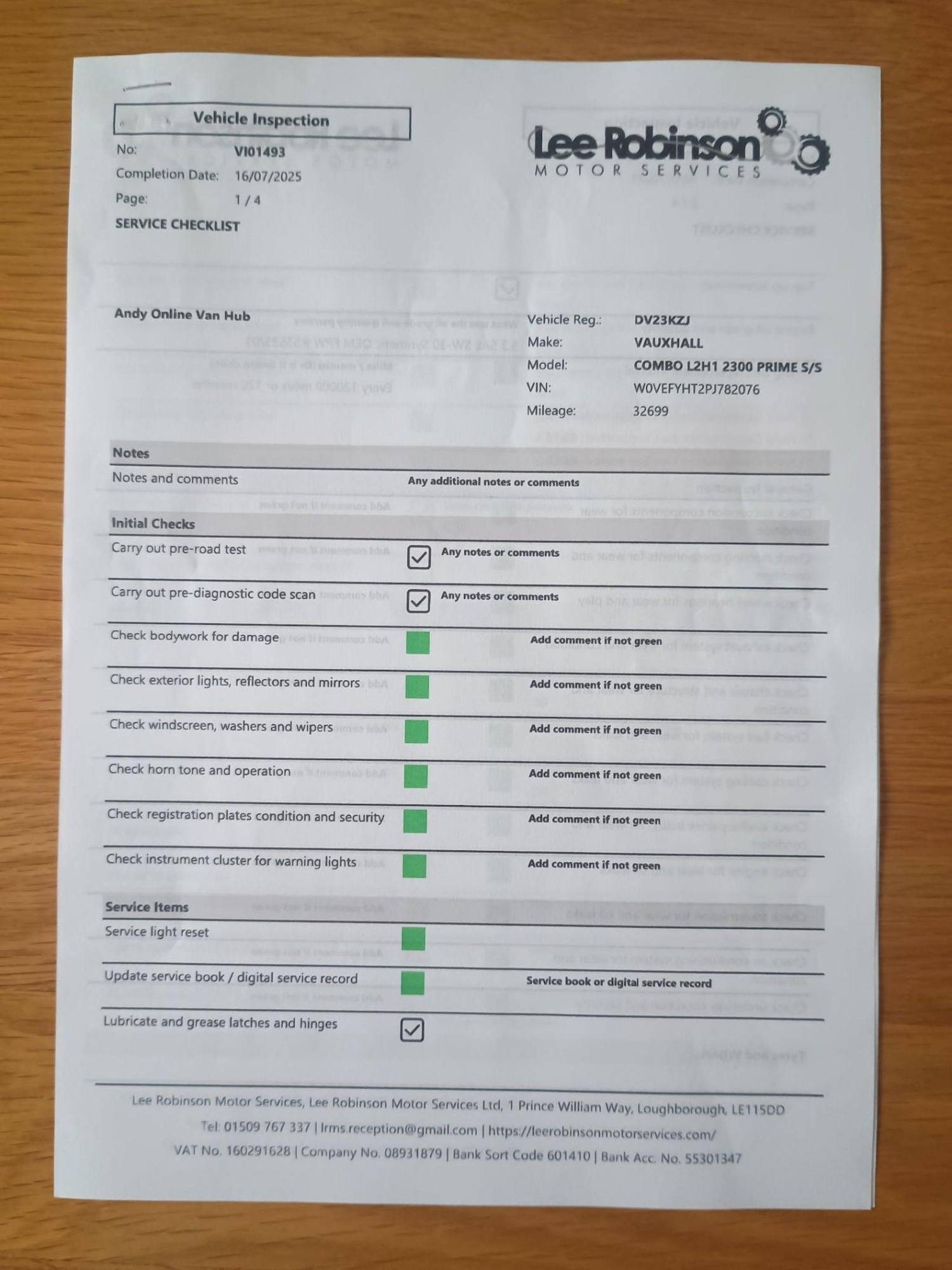 Used Vauxhall Combo 2023 for sale - 77275625: Photo 57